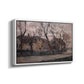 Farm near Duivendrecht in the Evening, c. 1905 - Floater Framed Canvas Print