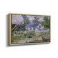Houses in Auvers, 1890 - Floater Framed Canvas Print