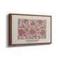 Examples of Chinese Ornament, Pl. XCIII (Morris Inspired), 1867 - Floater Framed Canvas Print