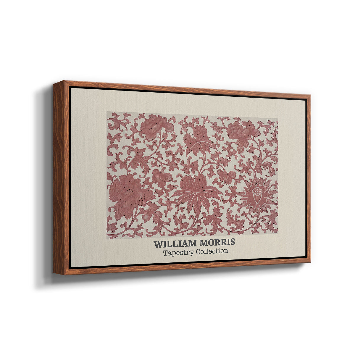 Examples of Chinese Ornament, Pl. XCIII (Morris Inspired), 1867 - Floater Framed Canvas Print