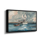 Sloop, Nassau, 1899 - Floater Framed Canvas Print