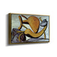 Cat and Big Fish, c. 1931 - Floater Framed Canvas Print