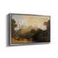 Linlithgow Palace, c. 1807 - Floater Framed Canvas Print
