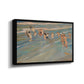 Children Playing on the Beach in Valencia, c. 1908 - Floater Framed Canvas Print