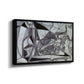 Goat's Skull, Bottle and Candle, 1952 - Floater Framed Canvas Print