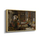 The Harem, 1876 - Floater Framed Canvas Print