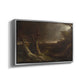 Tornado in an American Forest, 1835 - Floater Framed Canvas Print