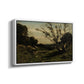 Morning in the Nievre, 1877 - Floater Framed Canvas Print