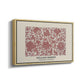 Examples of Chinese Ornament, Pl. XCIII (Morris Inspired), 1867 - Floater Framed Canvas Print