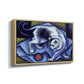 Cat Playing with a Ball, 1945-1950 - Floater Framed Canvas Print
