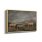 Ryelands Sheep, the King's Ram, the King's Ewe and Lord Somerville's Wether, c. 1801-1807 - Floater Framed Canvas Print