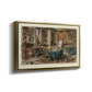 Cabinet de Flaubert à Croisset, 1874 - Floater Framed Canvas Print