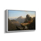 Scene from “The Last of the Mohicans”, 1827 - Floater Framed Canvas Print