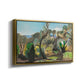 Landscape near Nice, c. 1918 - Floater Framed Canvas Print