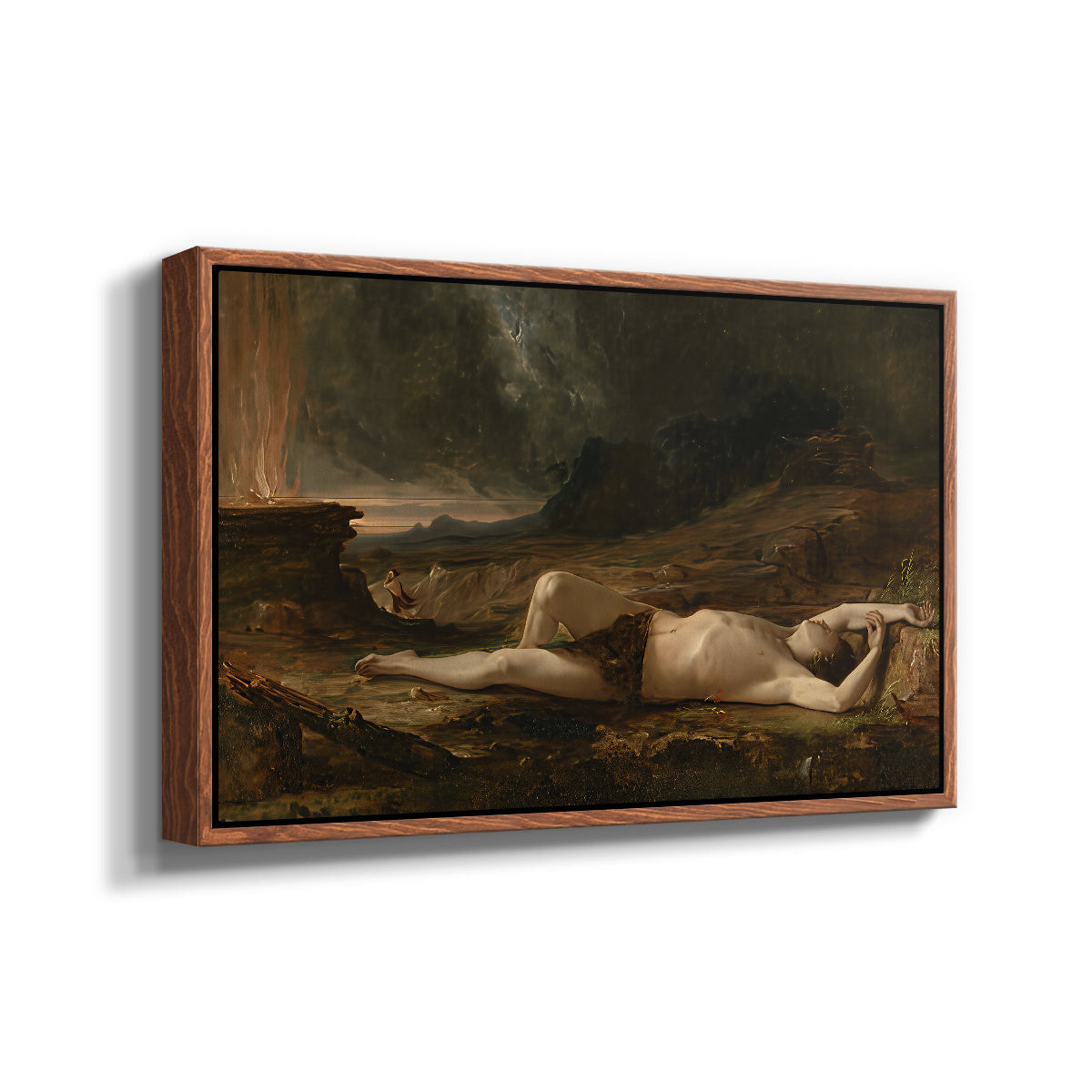 The Dead Abel, 1832 - Floater Framed Canvas Print