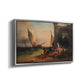 Fisherman's Family from Chioggia, 1838 - Floater Framed Canvas Print