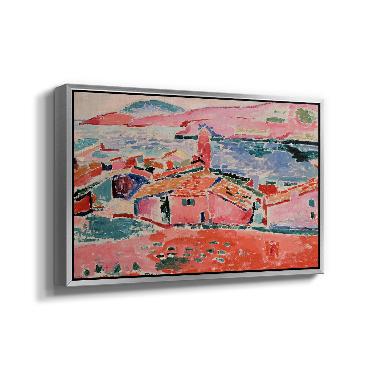 View of Collioure, 1905 - Floater Framed Canvas Print