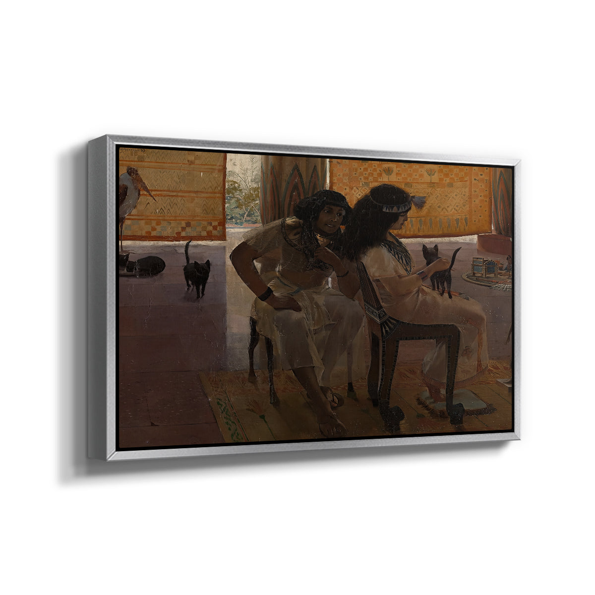 The Age of the Pharaohs, 1914 - Floater Framed Canvas Print
