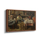 The Meal (De maaltijd), c. 1885 - Floater Framed Canvas Print
