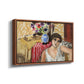 Woman Seated in an Armchair, c. 1920 - Floater Framed Canvas Print