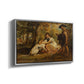 Measure for Measure, or The Biter Bit, 1840 - Floater Framed Canvas Print