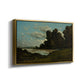 The River Loire at Nevers, 1901 - Floater Framed Canvas Print