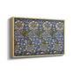 Kennet - Indigo/Gold, 1883 - Floater Framed Canvas Print