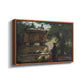 A Catholic Priest in Front of a Sarcophagus, c. 1857 - Floater Framed Canvas Print