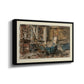 Cabinet de Flaubert à Croisset, 1874 - Floater Framed Canvas Print