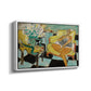 Seated Woman with Flower, 1942 - Floater Framed Canvas Print