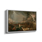 The Course of Empire: Destruction, 1836 - Floater Framed Canvas Print