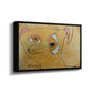 Cubist Dog with Stars (Student Art) - Floater Framed Canvas Print