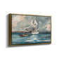 Sloop, Nassau, 1899 - Floater Framed Canvas Print