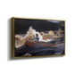 Shooting the Rapids, Saguenay River, 1905-1910 - Floater Framed Canvas Print