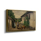 Visit to Grandmother, 1914 - Floater Framed Canvas Print