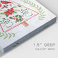 Christmas Folk Tree Premium Gallery Wrapped Canvas - Ready to Hang