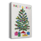 Colorful Christmas Collection B - Gallery Wrapped Canvas