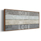 Home Love - Floater Framed Canvas Print