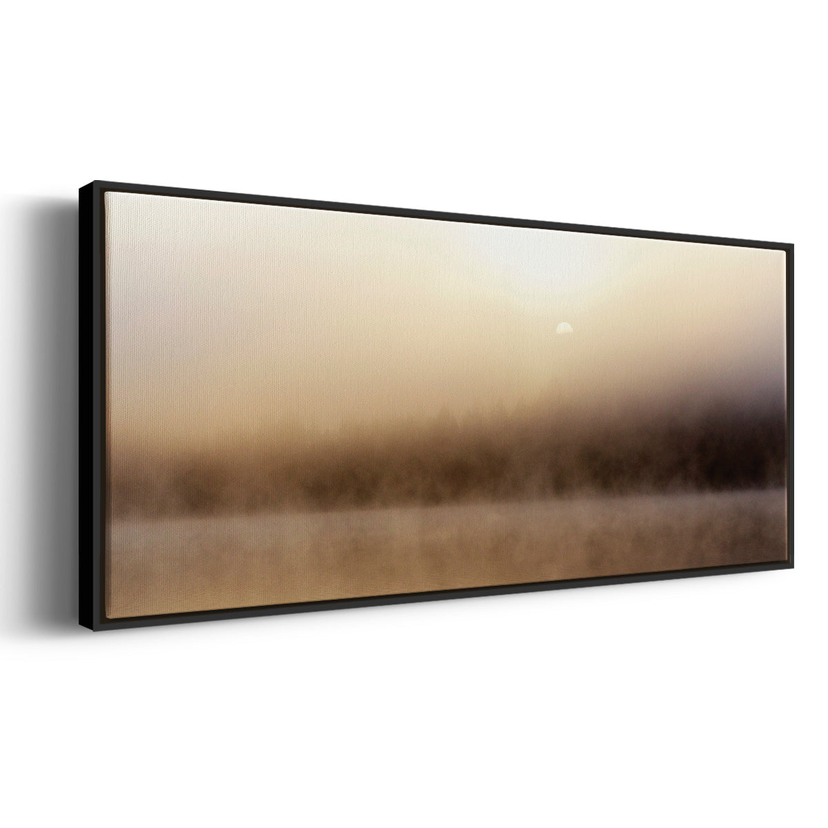Break of Dawn - Floater Framed Canvas Print