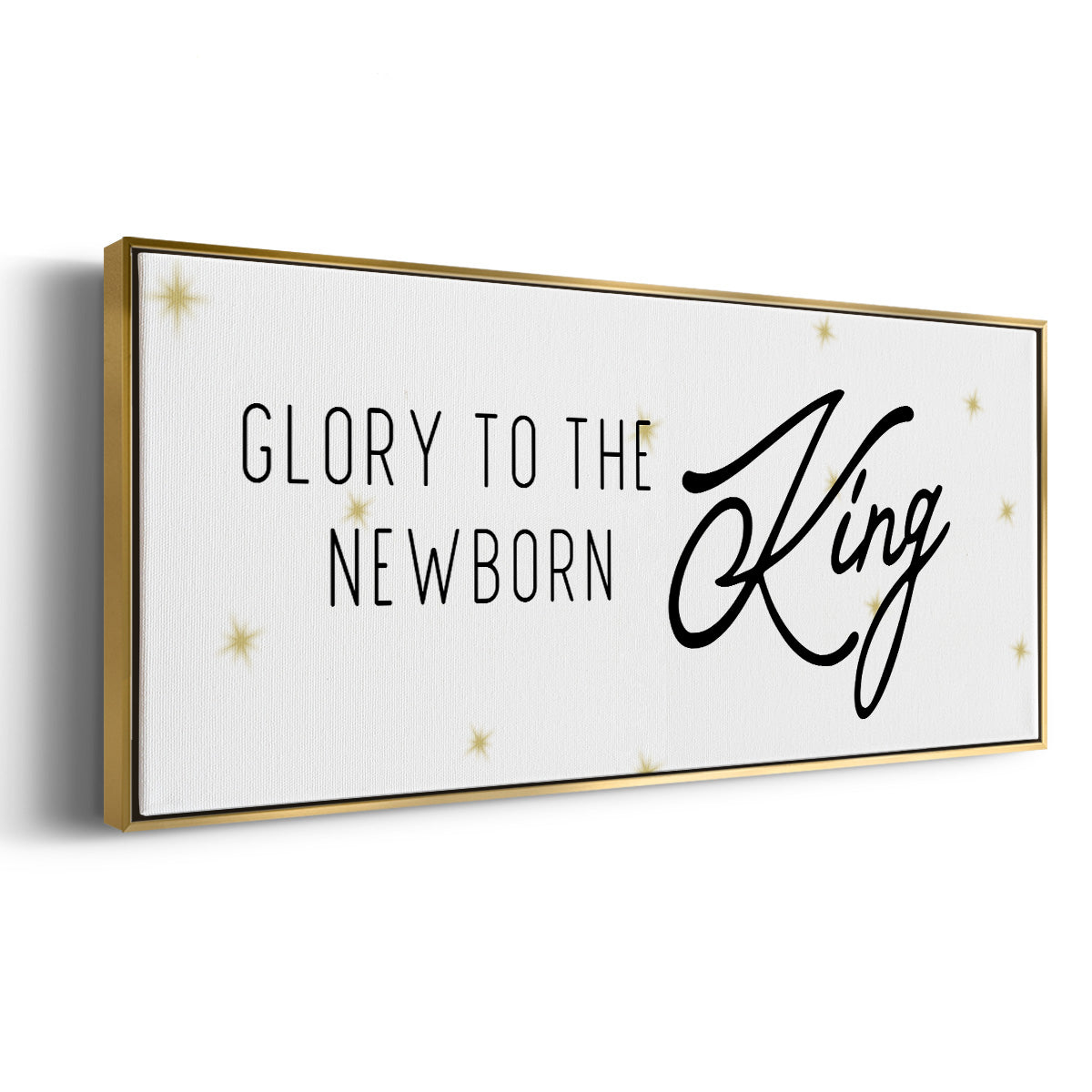 Glory - Floater Framed Canvas Print