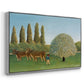 Meadlowland (The Pasture), 1910 - Floater Framed Canvas Print