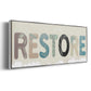 Restore Your Self - Floater Framed Canvas Print