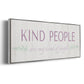 Kind People - Floater Framed Canvas Print