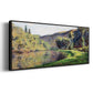 The Seine at Jeufosse, 1884 - Floater Framed Canvas Print