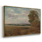 Landscape at Hampstead, with Harrow in the Distance, c. 1849-1855 - Floater Framed Canvas Print