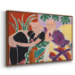 The Conversation, 1938 - Floater Framed Canvas Print