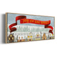 Christmas Angel Collection D - Floater Framed Canvas Print