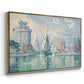 The Green Towers (Les tours vertes, la Rochelle), 1913 - Floater Framed Canvas Print