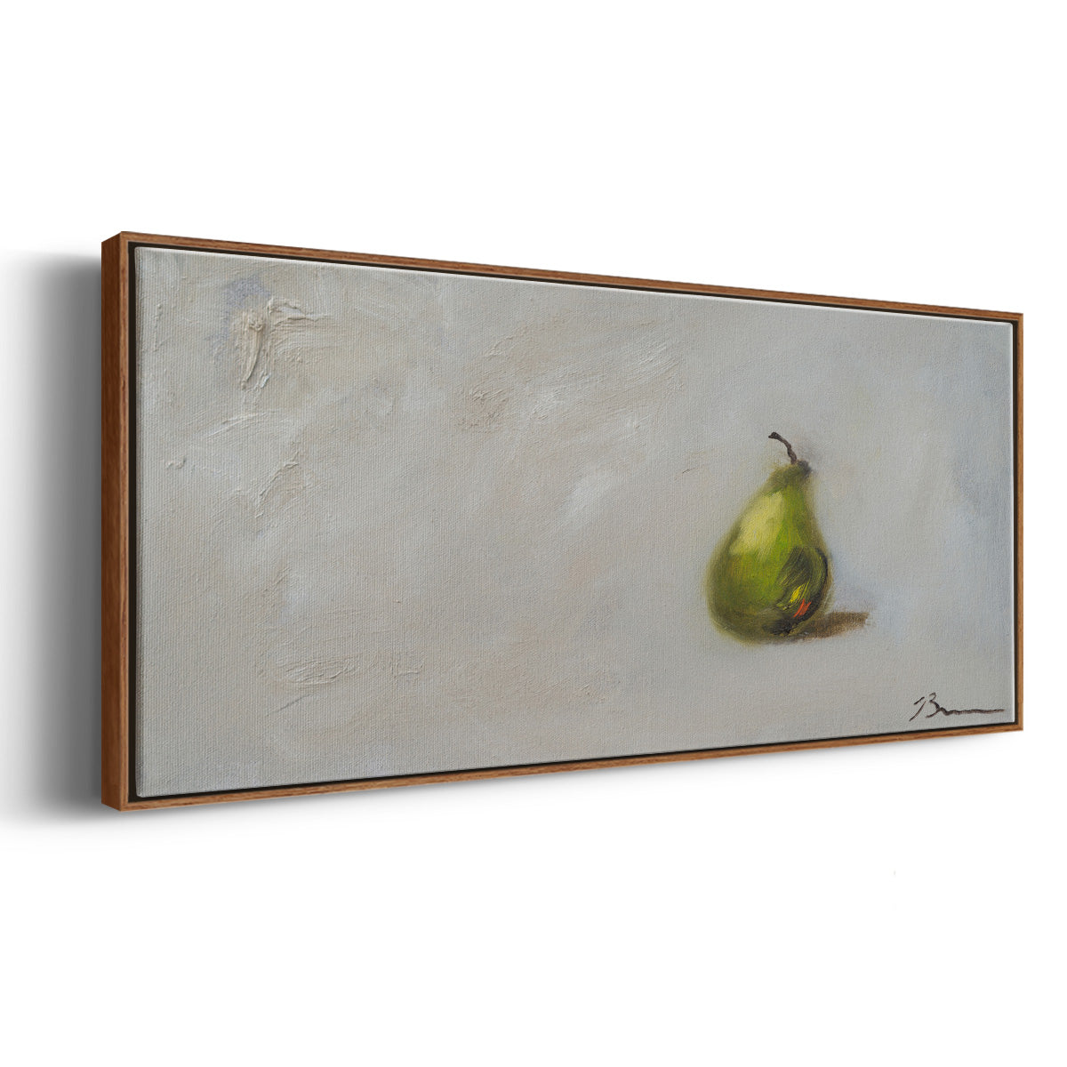 Prickless Pear - Floater Framed Canvas Print