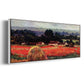 The Poppy Blumenfeld (The Barn) - Floater Framed Canvas Print